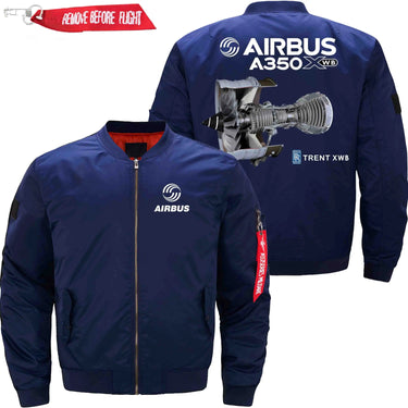 AIRBUS A350 XWB Ma-1 Bomber Jacket Flight Jacket Aviator Jacket THE AV8R
